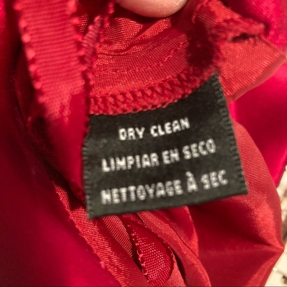 JONES NEW YORK Sz 12 100% Silk Scoop Neck A-Line Lined Dress with Belt - Picture 7 of 8